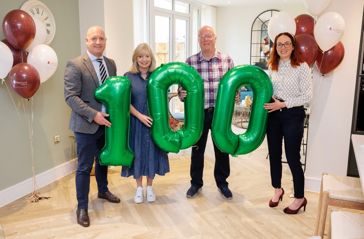 The Business Magazine article image for: Newland Homes celebrates the completion of its 100th zero carbon home
